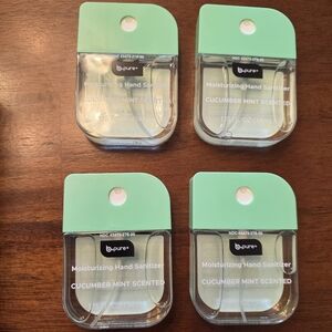 NEW B.pure Moisturizing Hand Sanitizer Cucumber Mint Scent. Set of 4